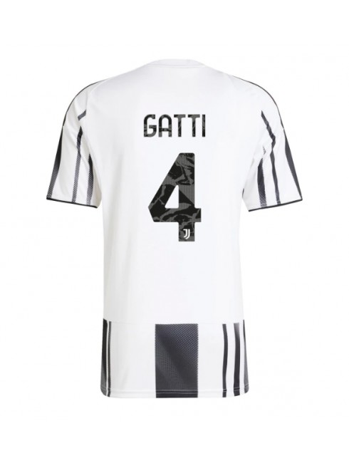 Muži Futbalové oblečenie Juventus Federico Gatti #4 2025-26 Krátky Rukáv - Domáci Muži Futbalové oblečenie Juventus Federico Gatti #4 2025-26 Krátky Rukáv - Domáci